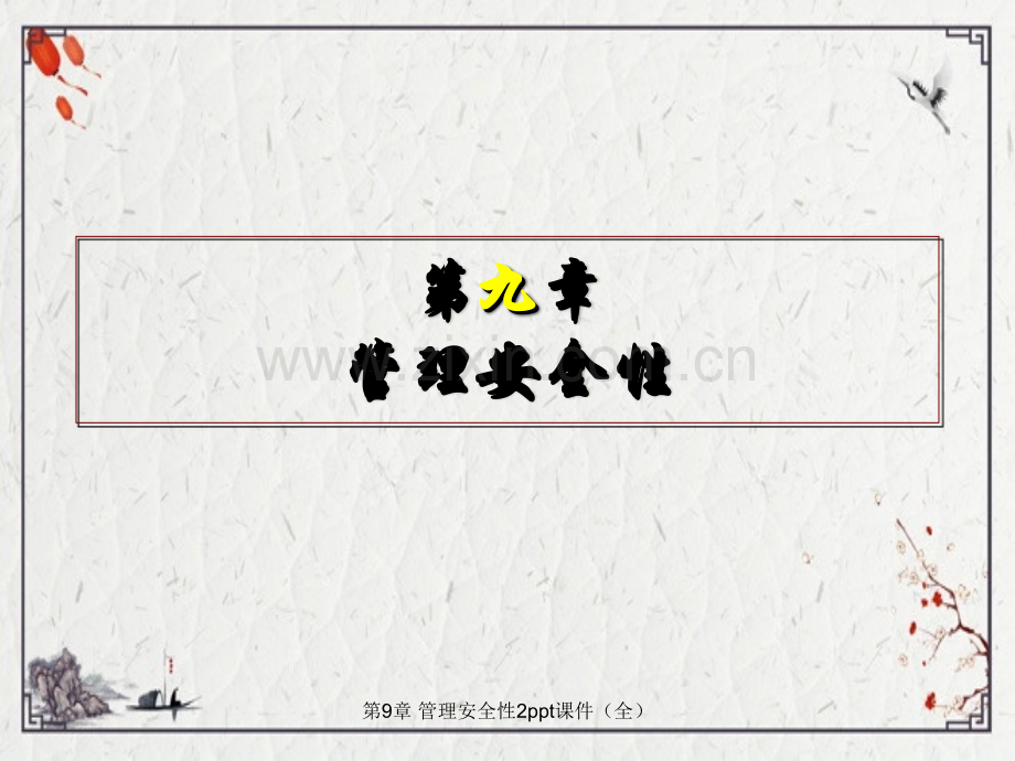 第9章-管理安全性2.ppt_第1页