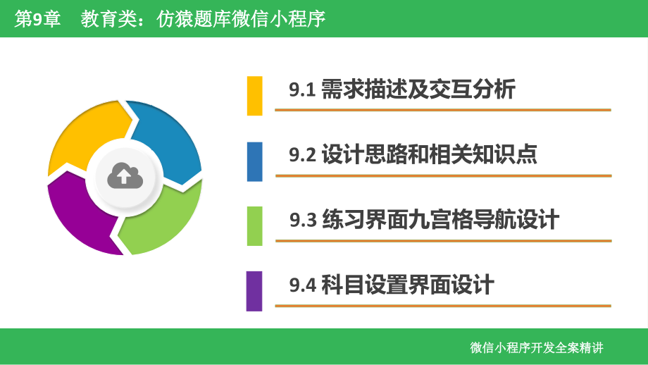 第9章--教育类：仿猿题库微信小程序.pptx_第2页