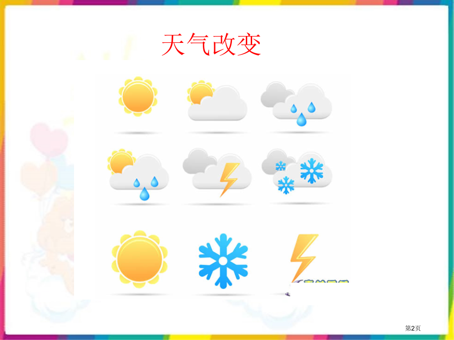 天气变化早知道冀教版二年级品德与生活下册第四册市名师优质课比赛一等奖市公开课获奖课件.pptx_第2页