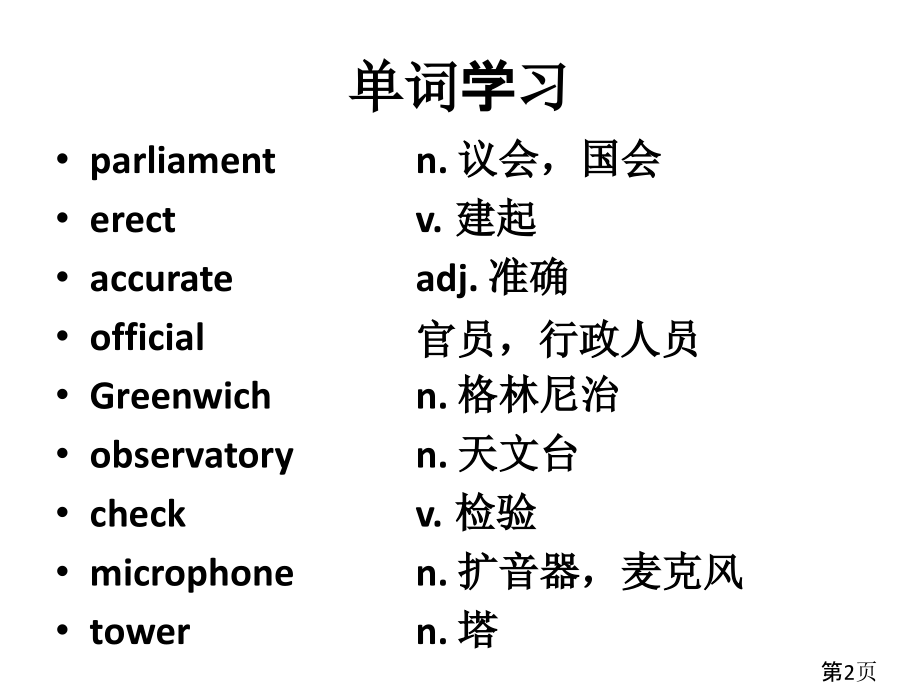 新概念英语第二册71课省名师优质课获奖课件市赛课一等奖课件.ppt_第2页