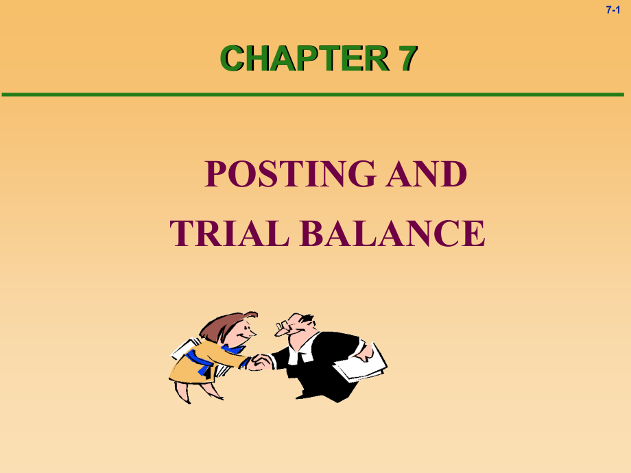 Chapter-7-Posting-and-Trial-Balance.ppt_第1页