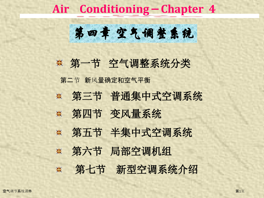 空气调节系统课件.pptx_第1页