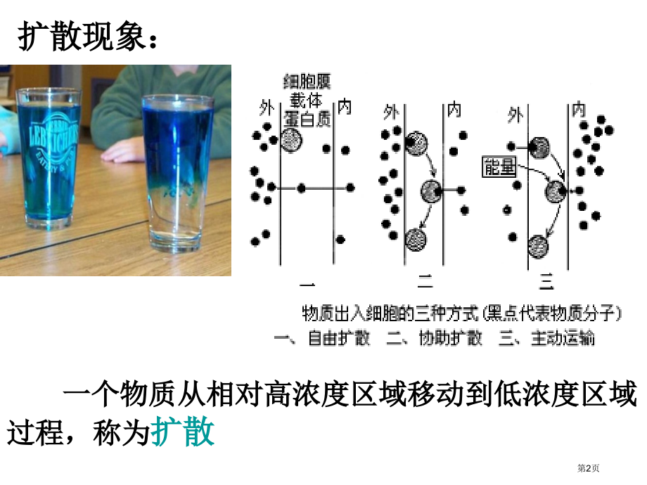 高一生物物质跨膜运输的方式市公开课一等奖百校联赛特等奖课件.pptx_第2页