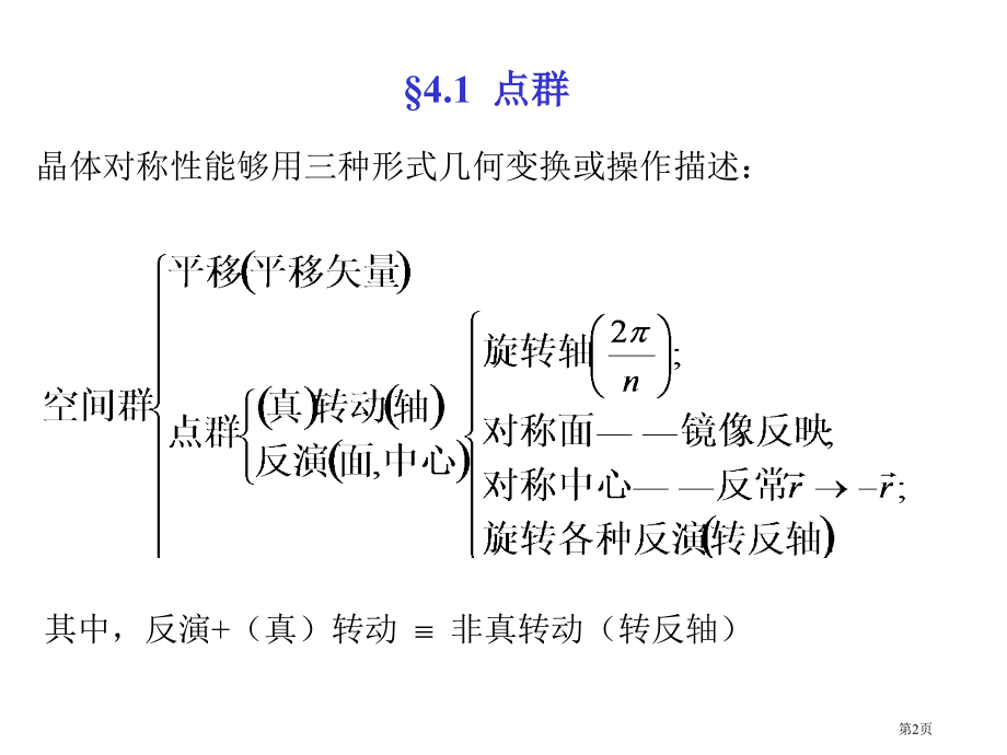 群论在固体物理中应用市公开课一等奖百校联赛特等奖课件.pptx_第2页