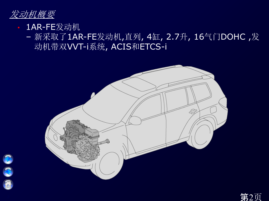 雷克萨斯RX发动机AR名师优质课获奖市赛课一等奖课件.ppt_第2页