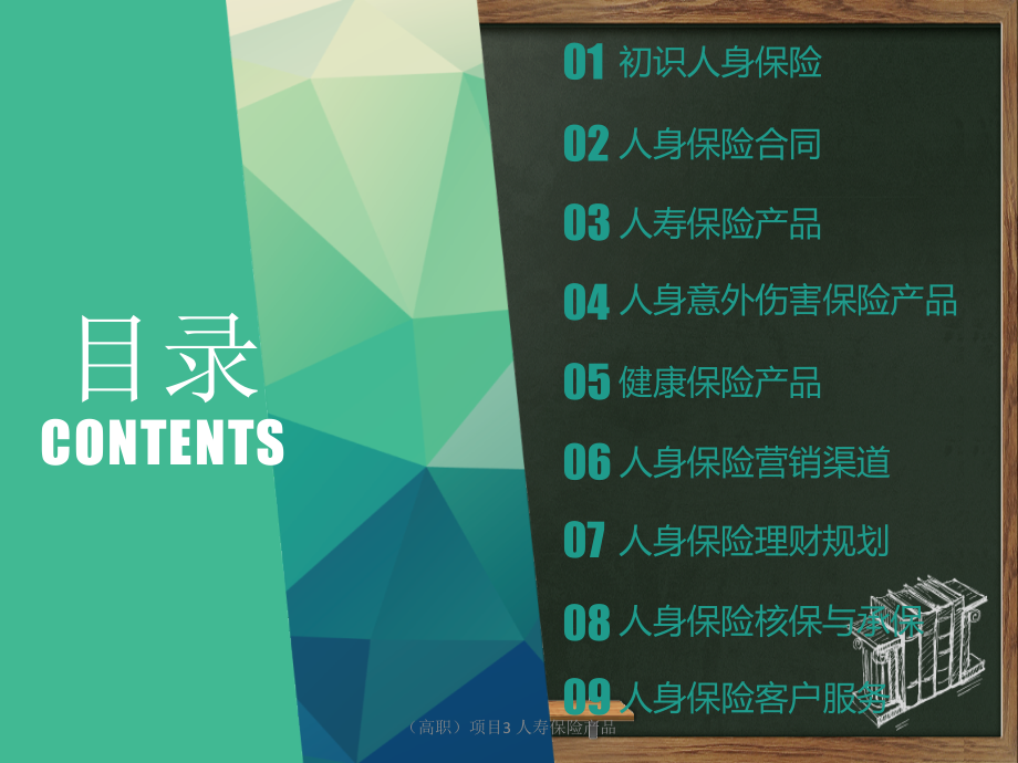 (高职)项目3-人寿保险产品.pptx_第2页