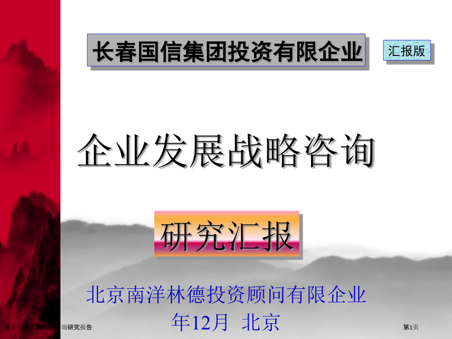 投资公司发展战略咨询研究报告.pptx_第1页