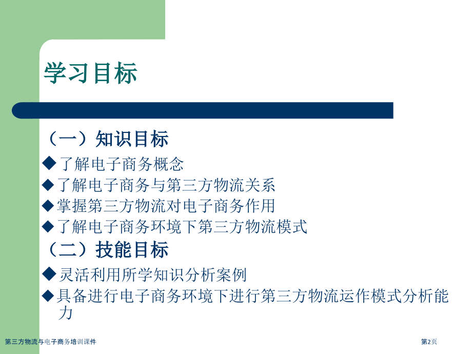 第三方物流与电子商务培训课件.pptx_第2页