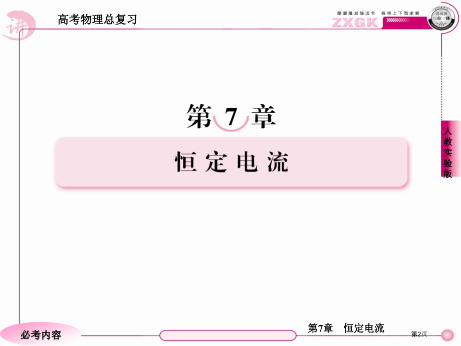 高考物理总复习·人教实验版74市公开课一等奖省优质课赛课一等奖课件.pptx_第2页
