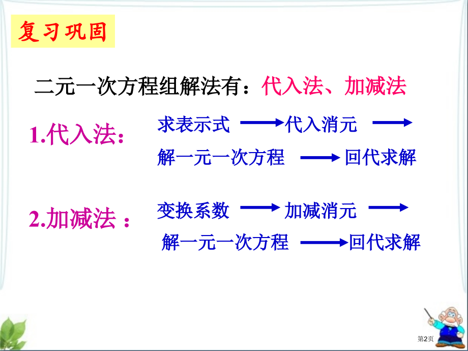 冀教版七下数学二元一次方程组的应用市名师优质课比赛一等奖市公开课获奖课件.pptx_第2页