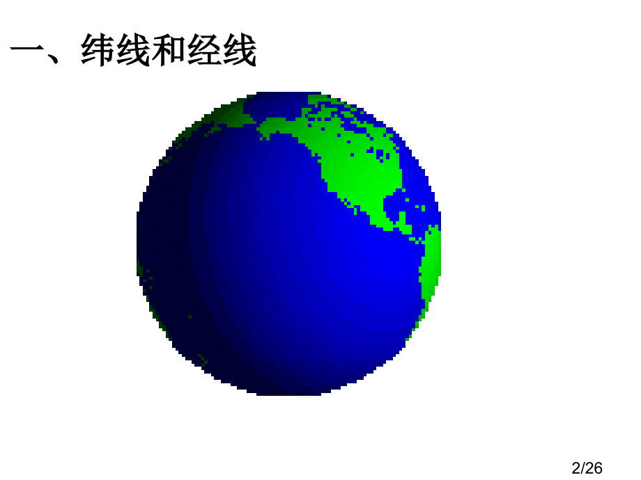 初中地理课件《地球和地球仪》省名师优质课赛课获奖课件市赛课百校联赛优质课一等奖课件.ppt_第2页