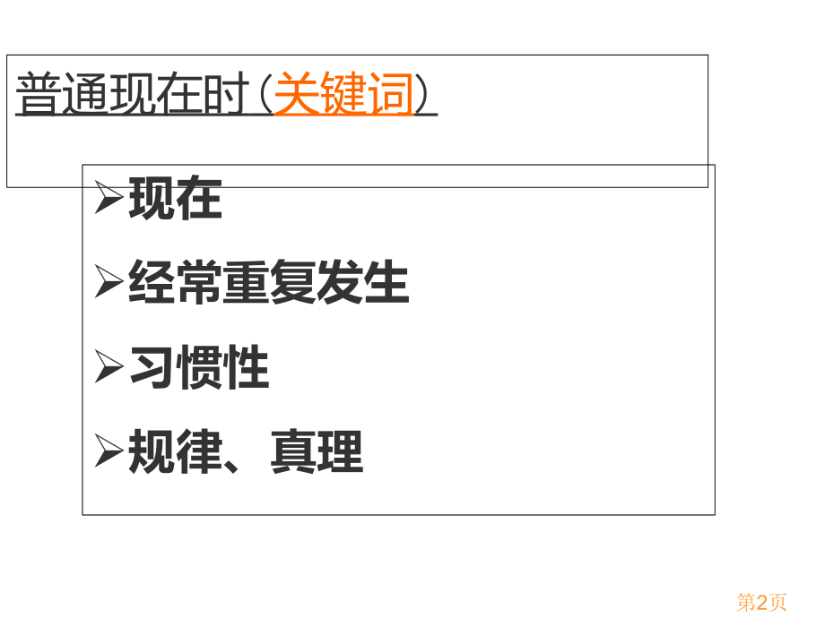小学一般现在时详细讲解省名师优质课赛课获奖课件市赛课一等奖课件.ppt_第2页