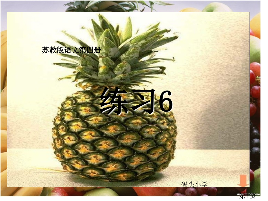 苏教版二年级下册练习6省名师优质课获奖课件市赛课一等奖课件.ppt_第1页