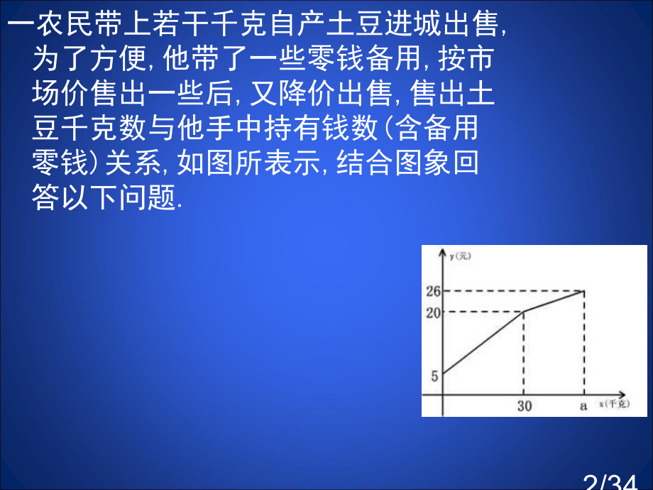一次函数的应用第课时市公开课获奖课件省名师优质课赛课一等奖课件.ppt_第2页