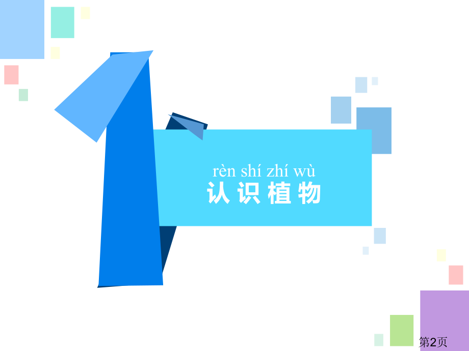 苏教版一年级科学下册《11.多姿多彩的植物》省名师优质课赛课获奖课件市赛课一等奖课件.ppt_第2页
