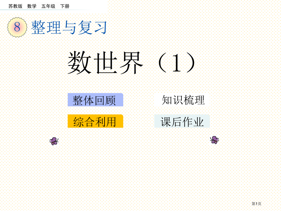 五年级下册第八单元8.1-数的世界1市名师优质课比赛一等奖市公开课获奖课件.pptx_第1页