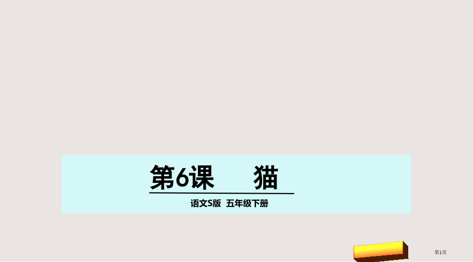 第6课猫市公共课一等奖市赛课金奖课件.pptx_第1页
