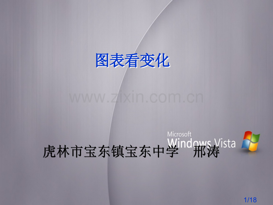 图表看变化说课省名师优质课赛课获奖课件市赛课百校联赛优质课一等奖课件.ppt_第1页