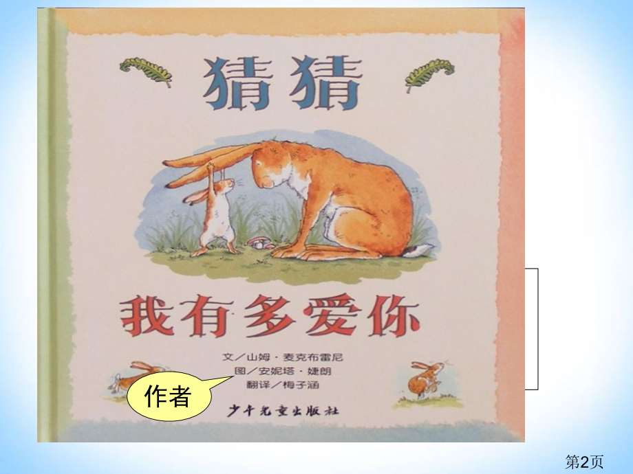 猜猜我有多爱你精心备课版省名师优质课赛课获奖课件市赛课一等奖课件.ppt_第2页