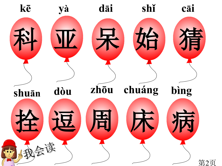 人教版二年级语文上册《窗前的气球》...省名师优质课赛课获奖课件市赛课一等奖课件.ppt_第2页