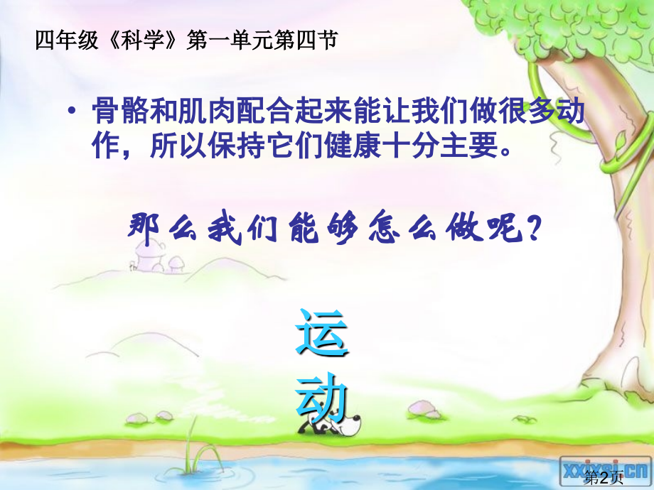 新苏教四年级下册科学骨骼肌肉的保健省名师优质课获奖课件市赛课一等奖课件.ppt_第2页