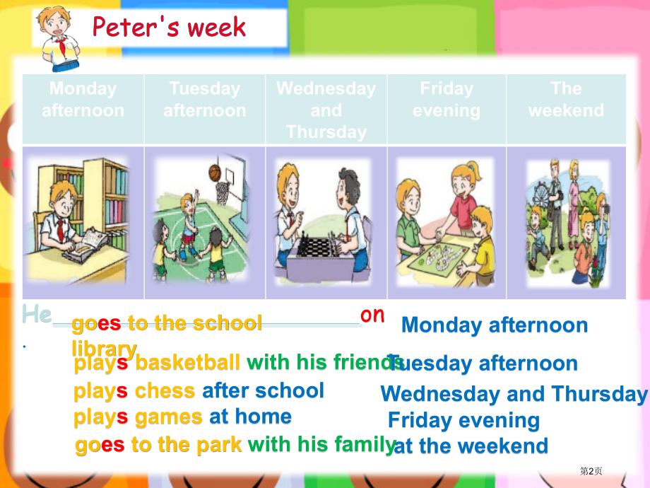 Unit-8-Days-of-the-week第三课时-1市名师优质课比赛一等奖市公开课获奖课件.pptx_第2页