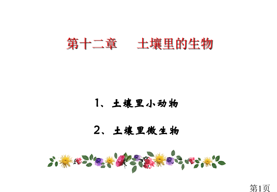 《土壤里的小动物》(苏科版七年级下)省名师优质课赛课获奖课件市赛课一等奖课件.ppt_第1页