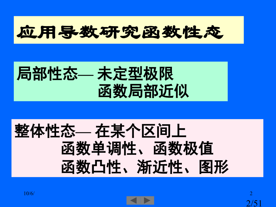 清华微积分高等数学课件第八讲微分中值定理市公开课获奖课件省名师优质课赛课一等奖课件.ppt_第2页