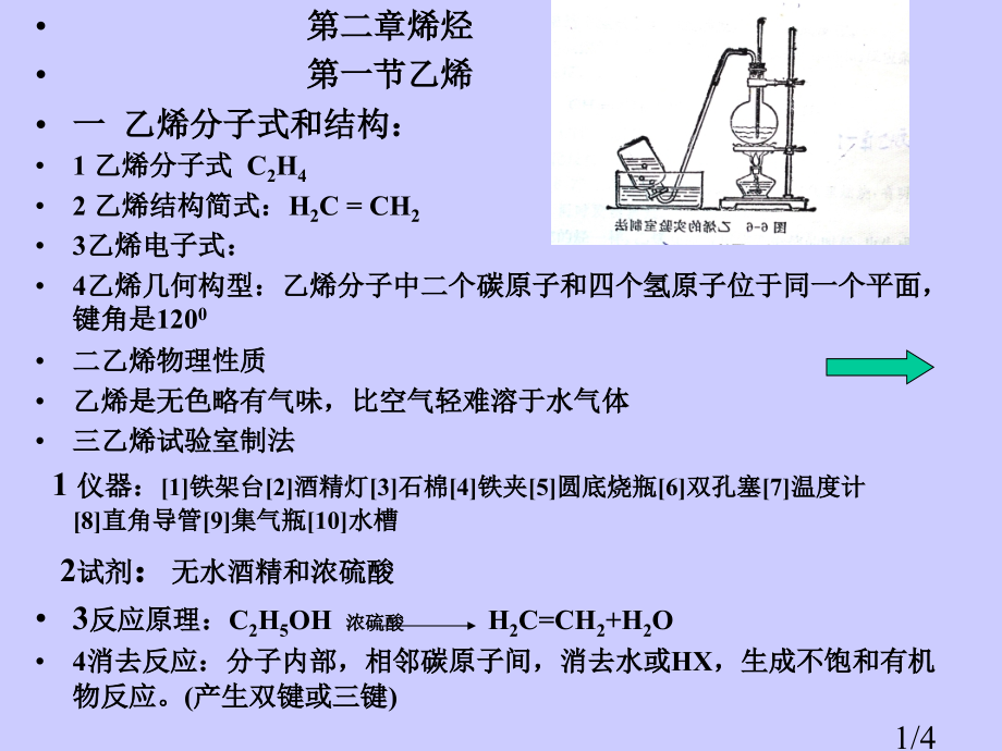 乙烯复习1省名师优质课赛课获奖课件市赛课百校联赛优质课一等奖课件.ppt_第1页