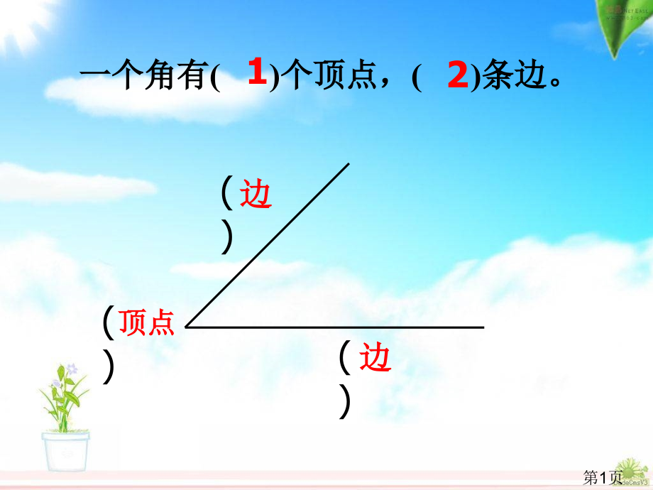 人教版数学二年级上册《直角的初步认识》省名师优质课赛课获奖课件市赛课一等奖课件.ppt_第1页
