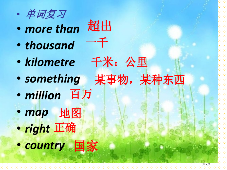 六年级英语上册Module1-2复习市名师优质课比赛一等奖市公开课获奖课件.pptx_第2页