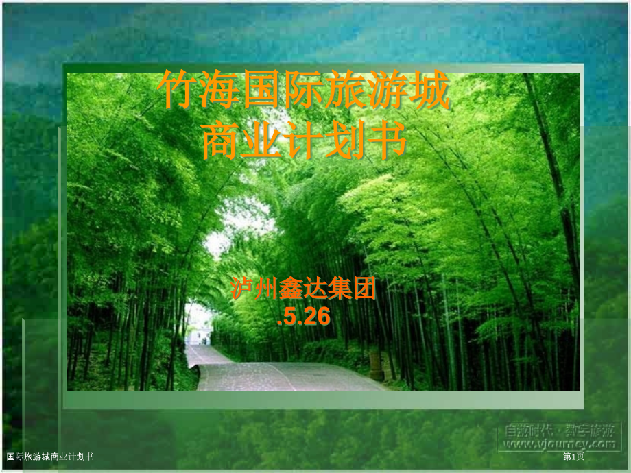 国际旅游城商业计划书.pptx_第1页