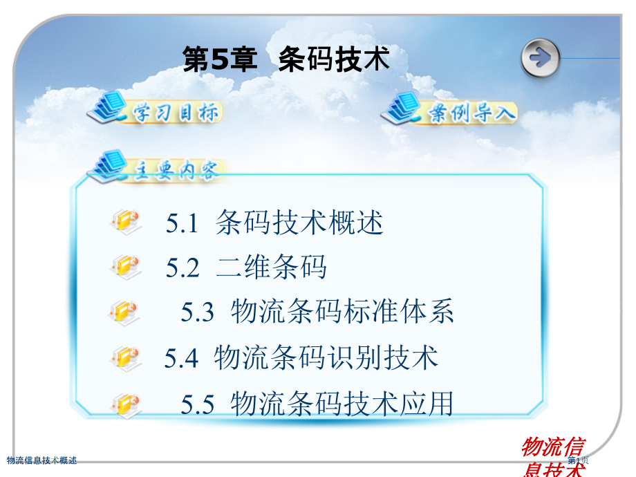 物流信息技术概述.pptx_第1页