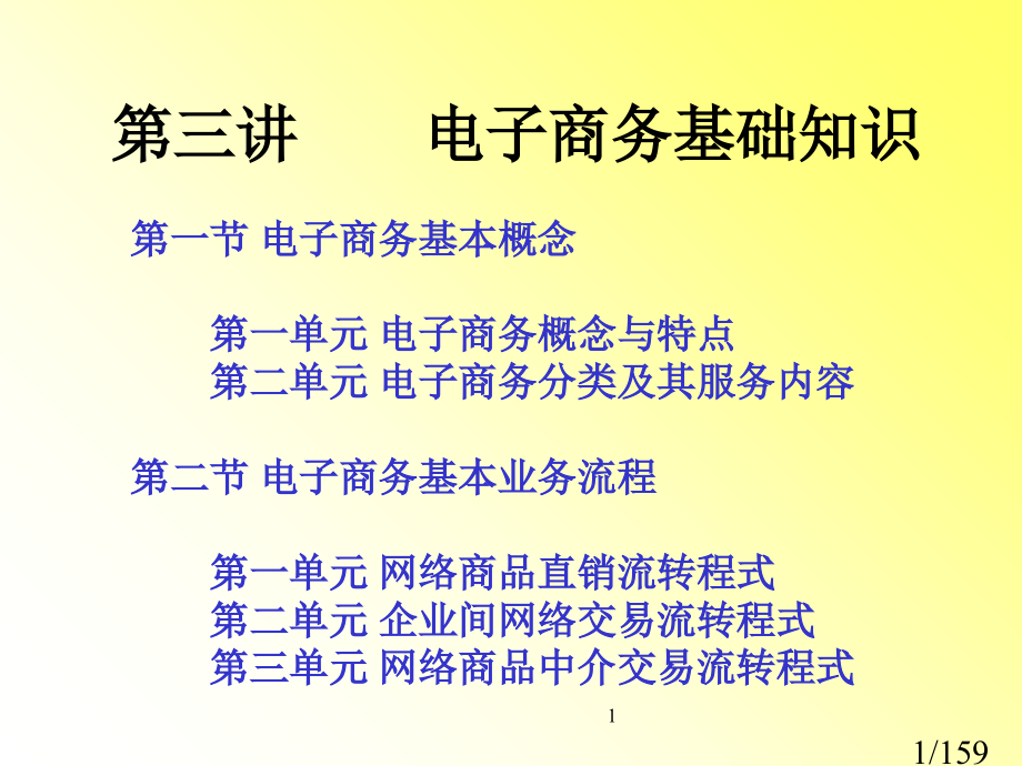 电子商务师整体教案省名师优质课赛课获奖课件市赛课百校联赛优质课一等奖课件.ppt_第1页