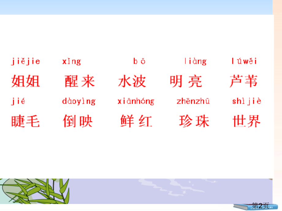 (苏教版)一年级语文下册小池塘省名师优质课赛课获奖课件市赛课一等奖课件.ppt_第2页