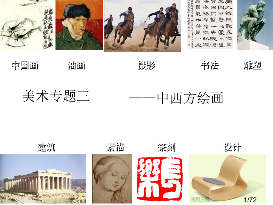 美术专题3-中西绘画市公开课一等奖百校联赛优质课金奖名师赛课获奖课件.ppt_第1页