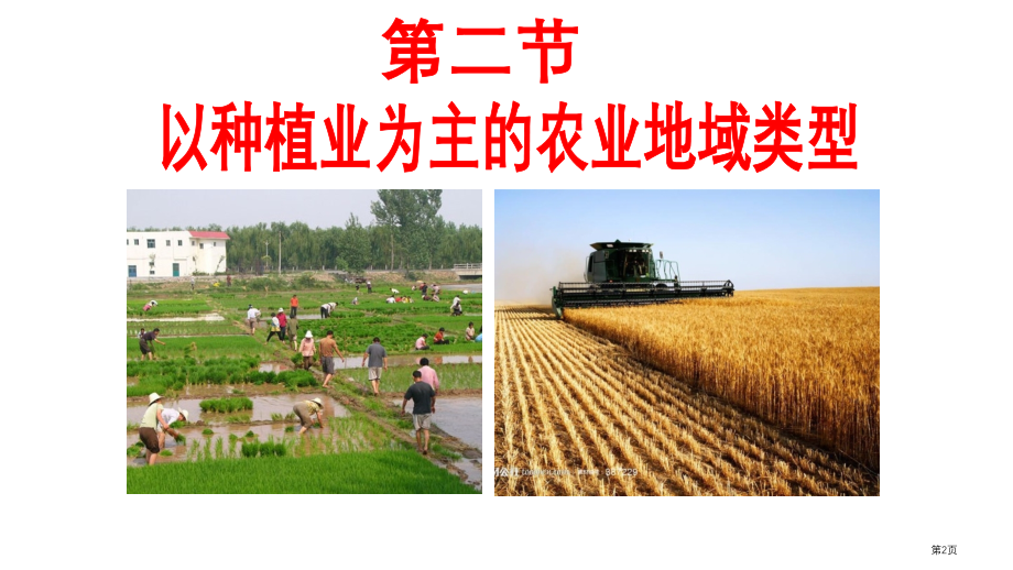 高中地理必修2第三章第二节以种植业为主的农业地域类型公开课教学市公开课一等奖省优质课赛课一等奖课件.pptx_第2页