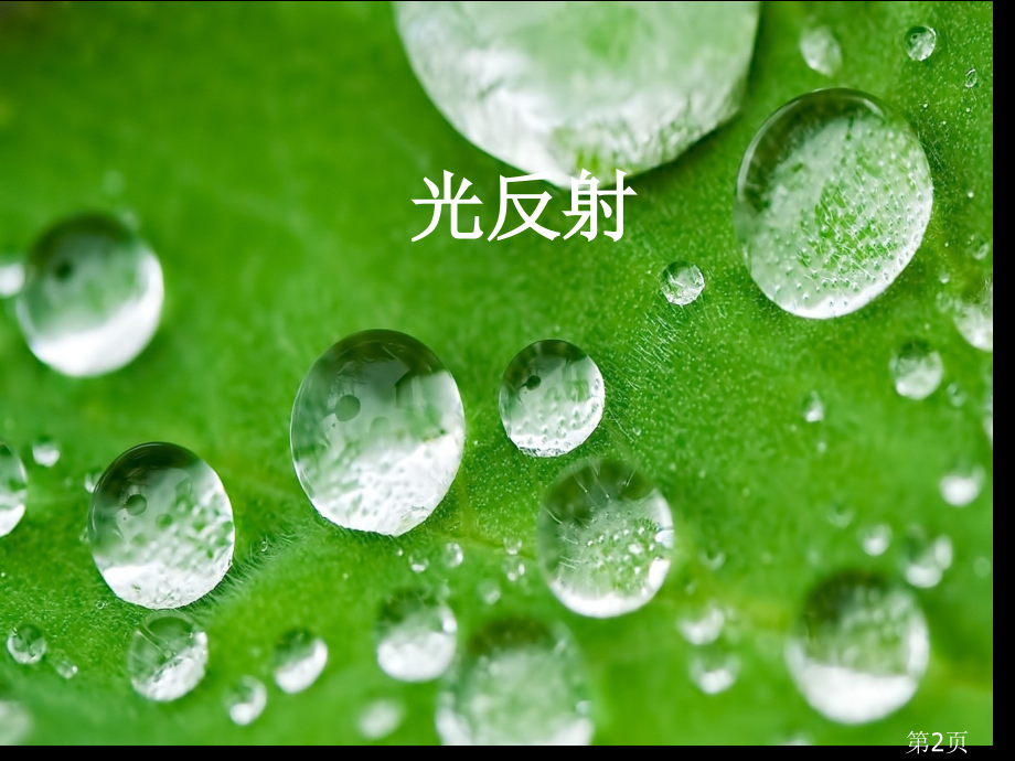 小学五年级科学光的反射教学省名师优质课获奖课件市赛课一等奖课件.ppt_第2页