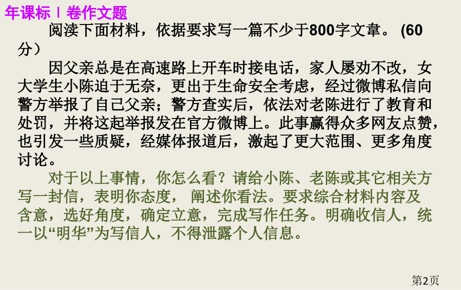 任务驱动型作文结构模式培优专题名师优质课获奖市赛课一等奖课件.ppt_第2页