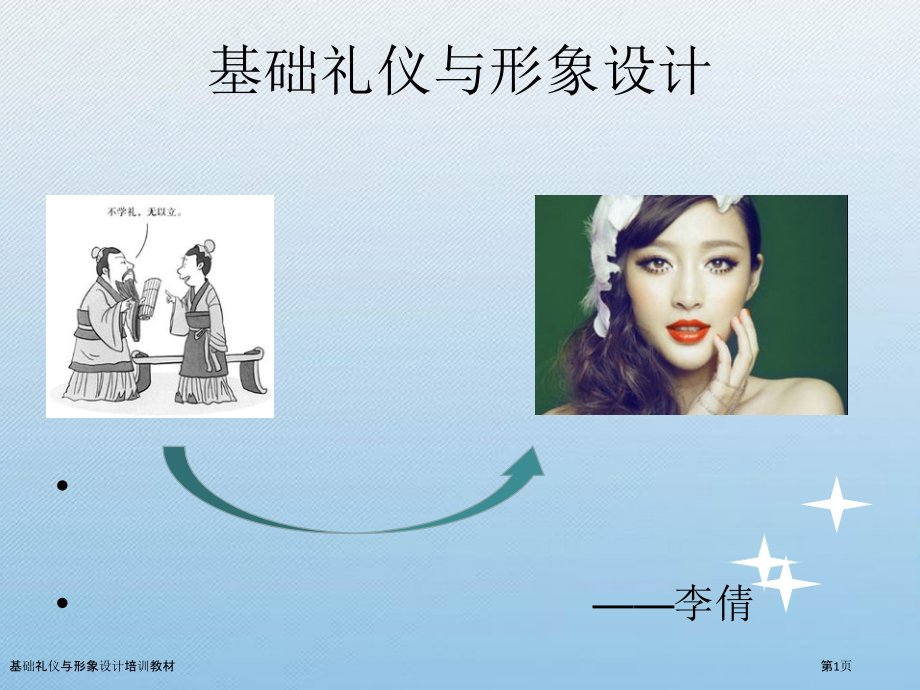 基础礼仪与形象设计培训教材.pptx_第1页