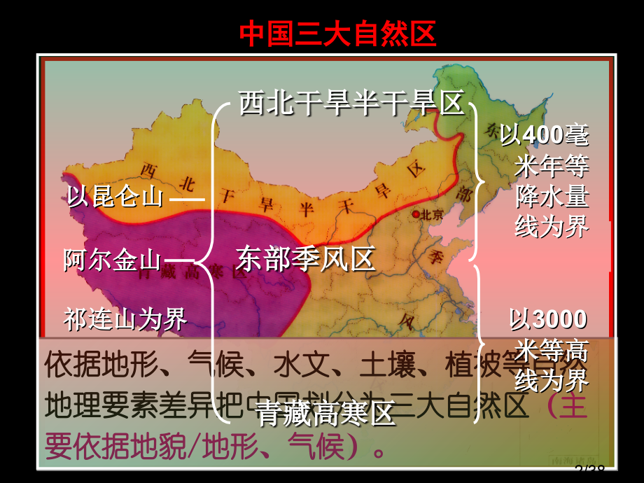 中国地理分区——北方地区省名师优质课赛课获奖课件市赛课百校联赛优质课一等奖课件.ppt_第2页