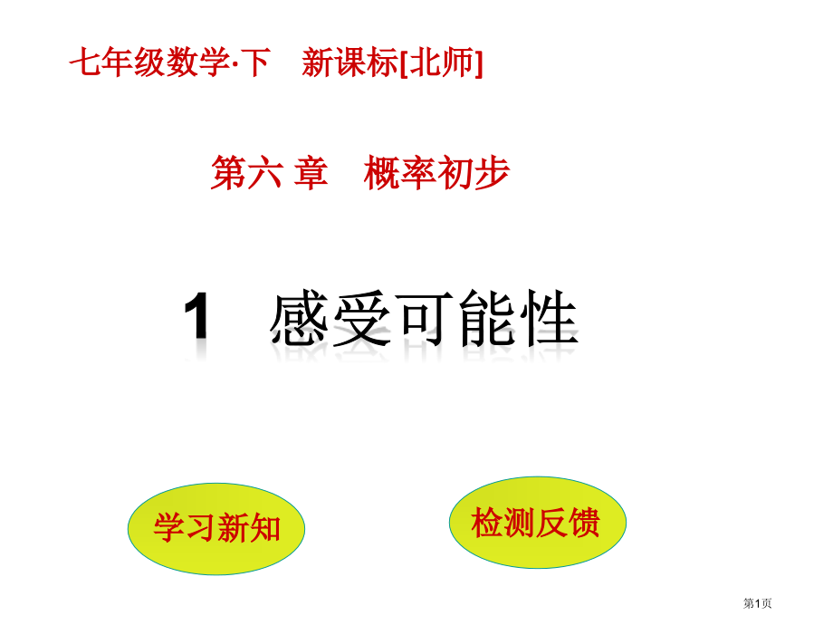 感受可能性市名师优质课比赛一等奖市公开课获奖课件.pptx_第1页