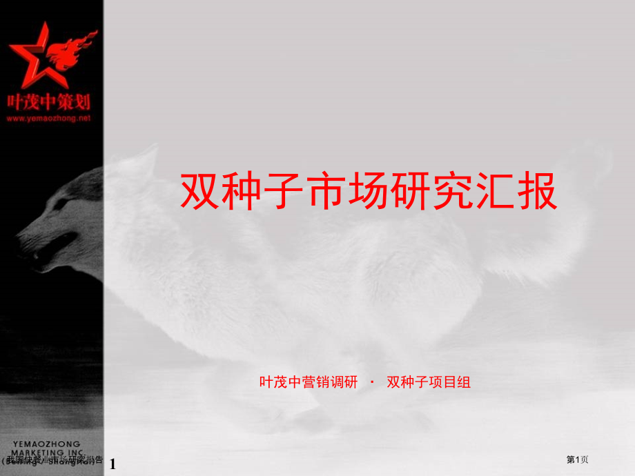 我国快餐业市场研究报告.pptx_第1页