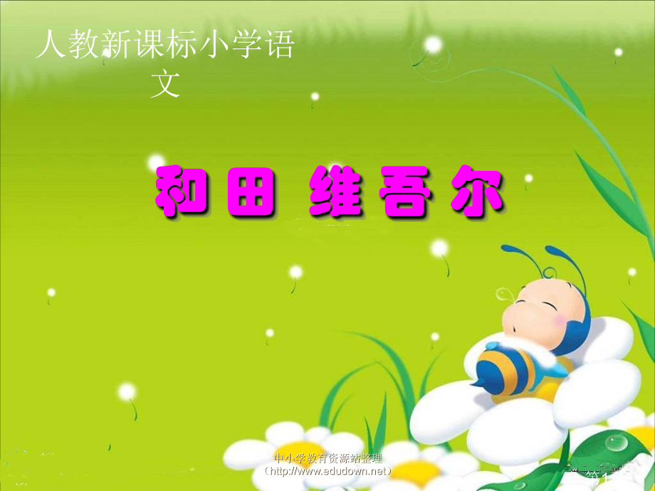 (人教新课标)六年级语文-和田的维吾尔省名师优质课赛课获奖课件市赛课一等奖课件.ppt_第1页