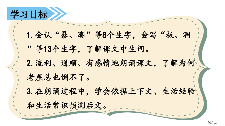 12总也倒不了的老屋新部编人教版三年级上册语文宣讲省名师优质课获奖课件市赛课一等奖课件.ppt_第2页