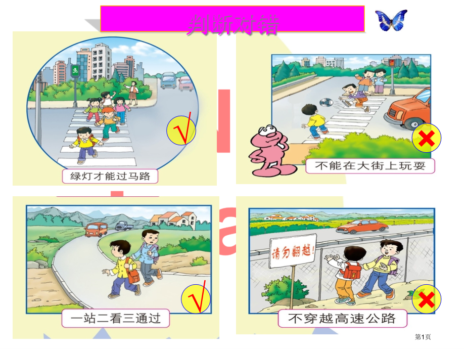 安全知识判断对错市名师优质课比赛一等奖市公开课获奖课件.pptx_第1页
