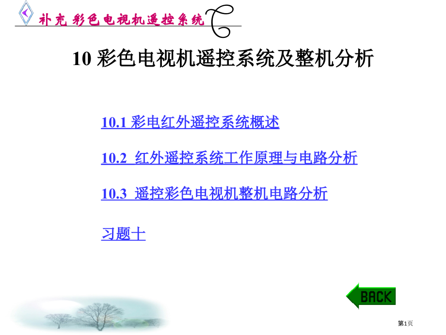 电视机遥控系统.pptx_第1页