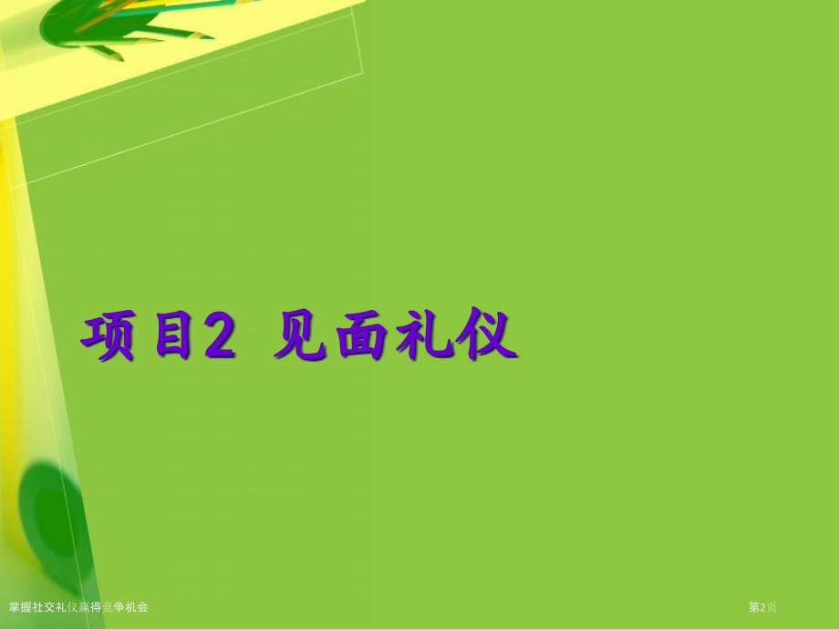掌握社交礼仪赢得竞争机会.pptx_第2页