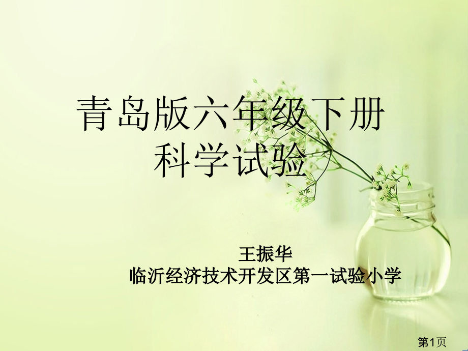 青岛版小学科学六年级下册实验省名师优质课获奖课件市赛课一等奖课件.ppt_第1页
