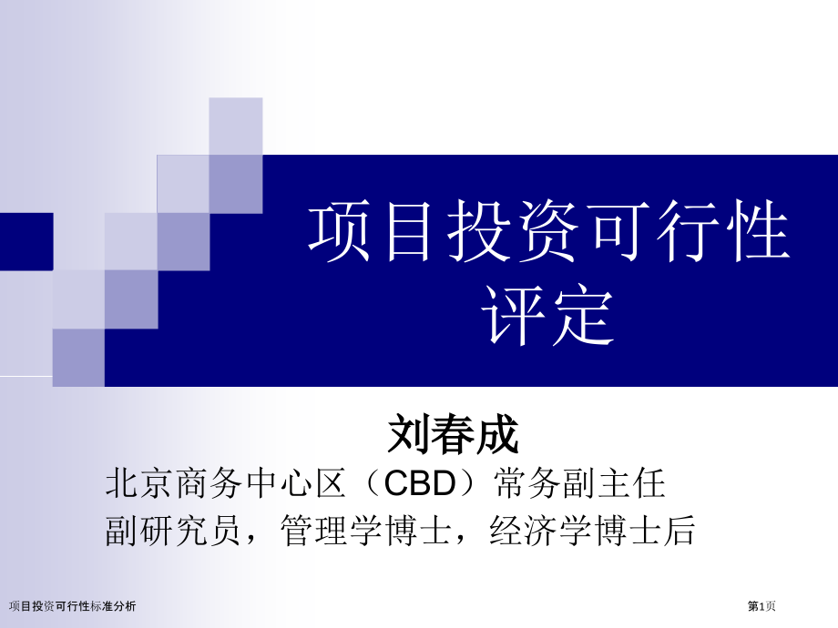 项目投资可行性标准分析.pptx_第1页